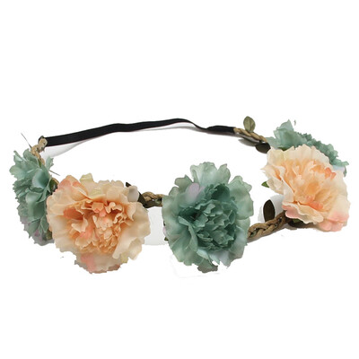 

〖Follure〗Summer Bohemian Handmade Flower Crown Flower Wedding Bridal Headband