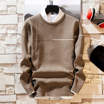 

Toponeto Mens New Autumn Winter Casual Long Sleeve Knitting Sweaters Tops Blouse