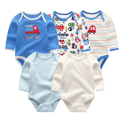 

Kiddiezoom Unicorn Baby Clothing Sets 5Pcs Rompers Babywear Bodysuits Baby Boys Clothes Newborn 0-12M Cotton Baby Girls Clothes