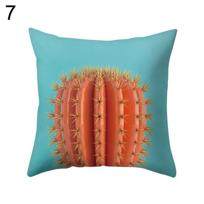 

Balloon Fruit Cactus Ice Cream Throw Pillow Case Cushion Cover Home Car Decor