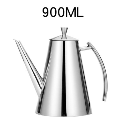 

European Style Leak-proof Stainless Steel Oil Bottle Dispenser Kitchen Tool