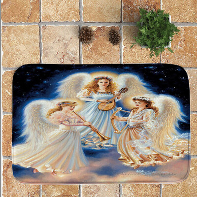 

Tailored Merry Christmas Welcome Doormats Indoor Home Carpets Decor 40x60CM