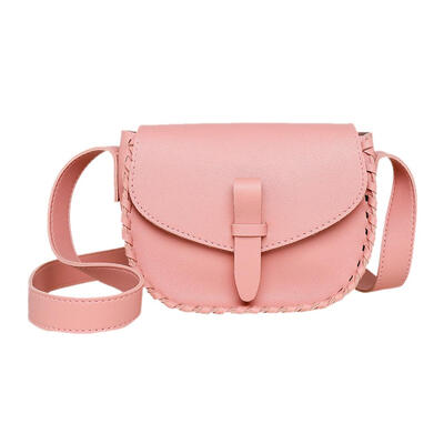 

Women Shoulder Messenger Bag PU Leather Flap Crossbody Solid Color Bags