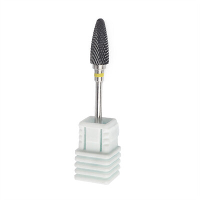 

Gobestart 1PC Yellow Nano Coated Carbide Nail Drill Bit Gel Remove Polishing Manicure Tool