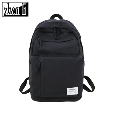 

Supply new Japanese backpack bag candy soft surface nylon explosion backpack