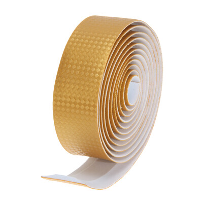 

Cycling Cork Handlebar Tape Black 2 Bar Plug Carbon fiber belt strap
