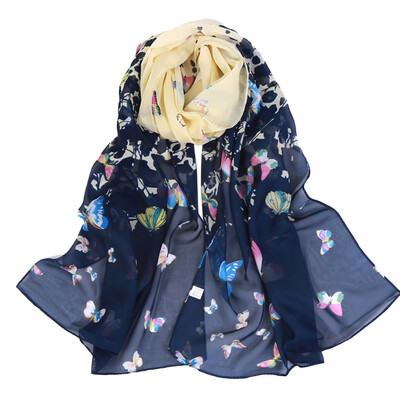 

Gobestart Fashion Women Soild Dot Printing Long Soft Wrap Scarf Ladies Shawl Scarves