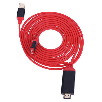 

USB31 Type-C to HD Multi-media Interface Adapter Cable with USB PowerCable