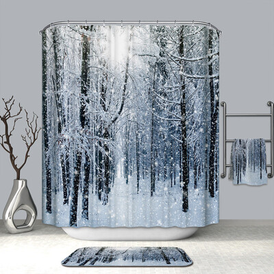 

〖Follure〗Waterproof Various Pattern & 12 Hooks Bathroom Shower Curtain Multichoice Lot