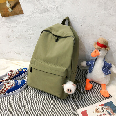 

Ins Wind bf Backpack Female Korean High School Students Joker Sensation Simple Campus Backpack Backpack