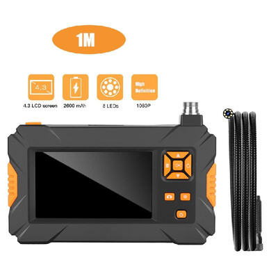 

P30 Orange Hand-held Endoscopes Industrial 43inch High-definition 1080P Display Screen Borescope