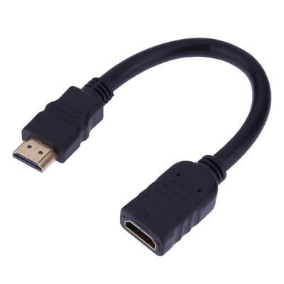 

02M HDMI Male to Female TV Cable Cord Converter Adapter Extension Cable