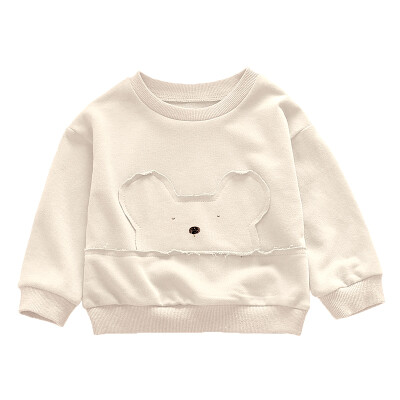 

Unisex Baby Cartoon Pattern Sweatshirt Autumn Cotton Long Sleeve Shirt Top