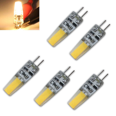 

〖Follure〗5x G4 LED COB Non-Bimmable 2W Energy Saving Lamp 360° White AC DC 12V