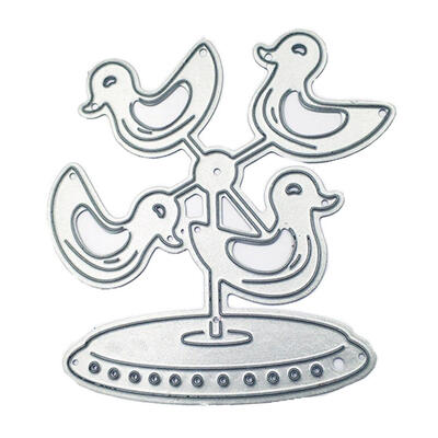 

Metal Cutting Dies Stencils for DIY Scrapbooking Photo Album Duck Windmill