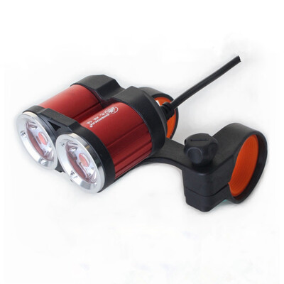 

ZHISHUNJIA USB 5V CREE XML T6 2 LED 1400lm 4-Mode Bike Light Headlamp