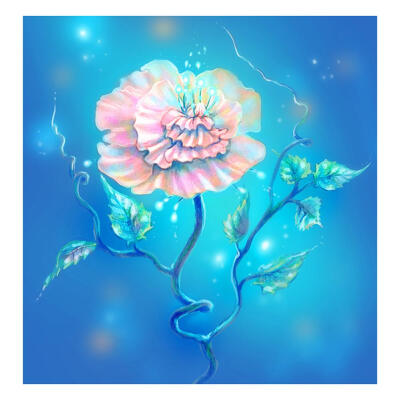 

5D DIY Full Drill Diamond Painting Novelty Flower Cross Stitch Embroidery