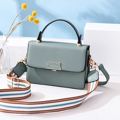 

Bag girl Xia fresh slanted ins100 simple texture ck hand-held bag students with one shoulder&one shoulder one shoulder
