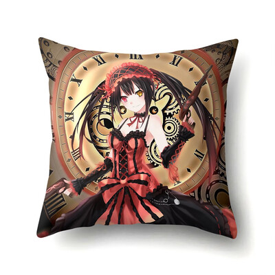 

Japanese Anime Date A Live Throw Pillowcase Decorative Pillow Case Cushion Cover