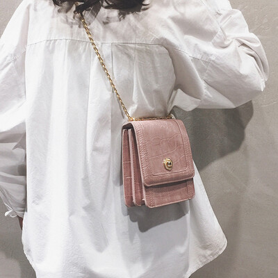 

Advanced sense bag Yangqi chain small square bag handbags new 2019 retro shoulder bag small bag texture Messenger bag