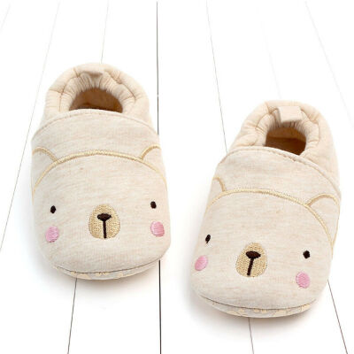 

Baby Toddler Infant Girl Cotton Shoe Cute Cartoon Kid Booties Slippers Accessory