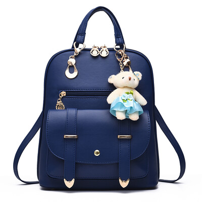 

Chao ladies backpack Korean student bags Joker fashion casual backpack personality simple
