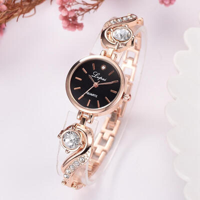

Lvpai Brand Women Watches Rose Gold Bracelet Quartz Wristwatch Ladies Casual Dress Gifts Clock Luxury Relogio Feminino