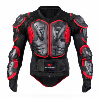 

1pc Outdoor Sports WOSAWE Bicycle Motorcycle Protective Armor Hard Shell Jacket