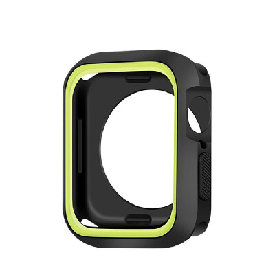 

Soft Silica Gel Watchcase Breakingproof Protective Watch Cover For Apple Watch 32