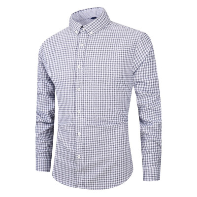 

Tailored Mens Long Sleeve Button Turndown Collar Painting Casual Top Blouse Shirts