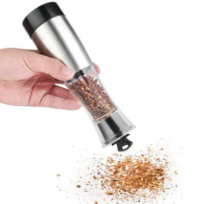 

Greensen Electric Stainless Steel Automatic Pepper Grinder Salt Mill Kitchen Accessory