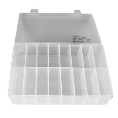 

Penggong Durable Transparent Component Storage Box Plastic Case Organizer