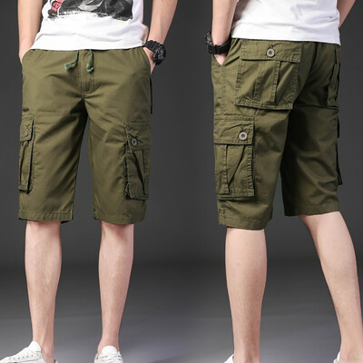 

Gobestart Mens Cool Summer Hot Leisure Shorts Multi-Pocket Chunse Overalls