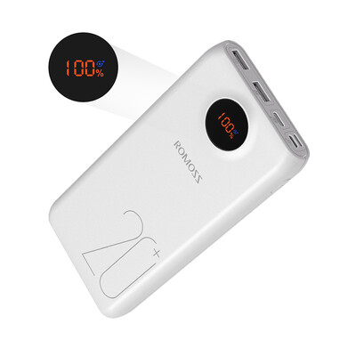 

ROMOSS SW20 Pro 20000mAh Power Bank Portable External Battery With QC30 Fast Charging And LED Display For Phones Tablet