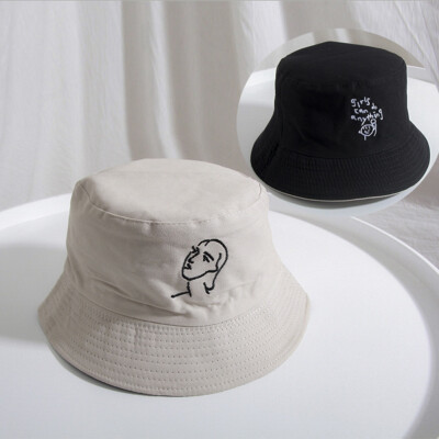 

Double-sided available couple hat smiley fisherman hat sun hat