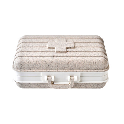 

Toponeto Pill Medicine Box Holder Storage Organizer Container Case Portable
