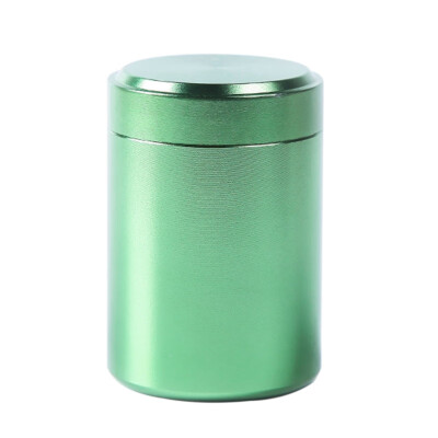 

Tea Caddy Mini Aluminum Storage Boxes Sealed Coffee Powder Cans Tea Leaves Container Portable Travel Tea Caddy Organizer