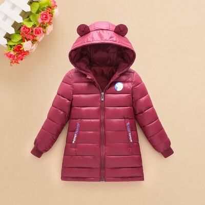 

2019 Toddler Baby Boy Girls Winter Warm Down Jacket Hooded Coat Snowsuit Outwear