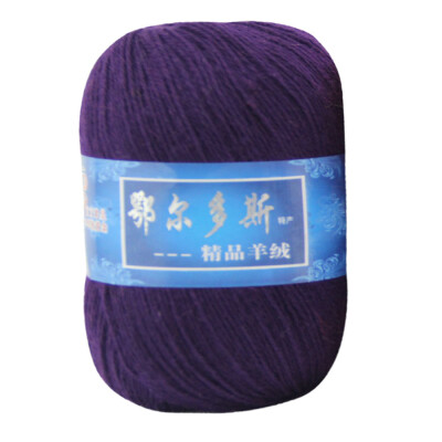 

Gobestart 1pc Soft Cashmere Yarn Hand-knitted Mongolian Woolen DIY Weave Thread