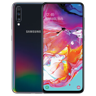 

Samsung Galaxy A70 8GB128GB Laser Black SM-A7050 4G Smartphone Screen Fingerprint Unlock All Netcom Game Camera Mobile Self-operated