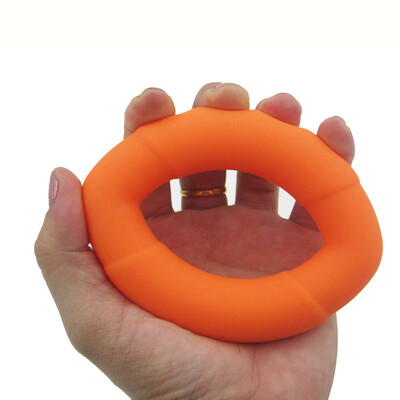 

〖Follure〗Olive Shape Finger Hand Grip Muscle Power Training Rubber Ring Exerciser Toy