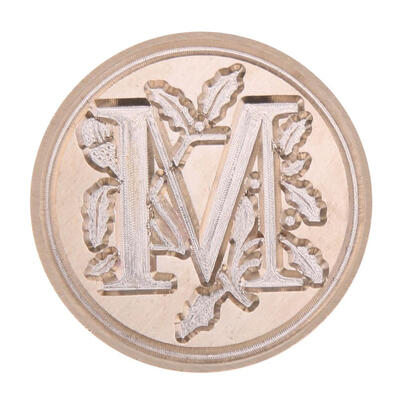

European Letter Wax Paint Seal Vintage Envelope Sealing Copper Head Stamp