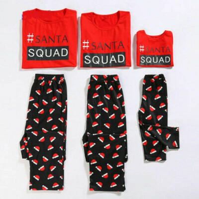 

2019 New Family Matching Christmas Pajamas PJs Set Xmas Gift Sleepwear Nightwear