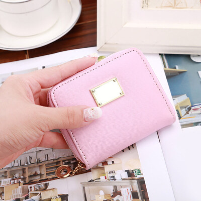 

Fashion Lady Faux Leather Small Wallet Card Holder Zip Coin Purse Clutch Handbag