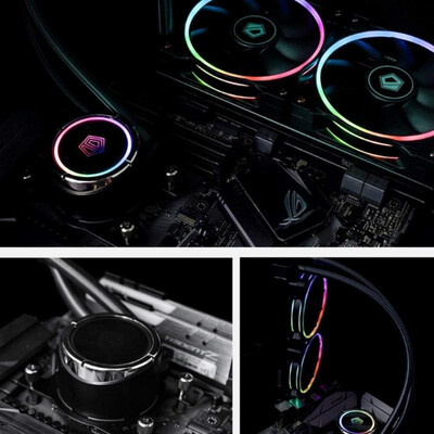 

ID-COOLING ZOOMFLOW 240 RGB All-In-One CPU Liquid Cooler with 2x 120mm Fans