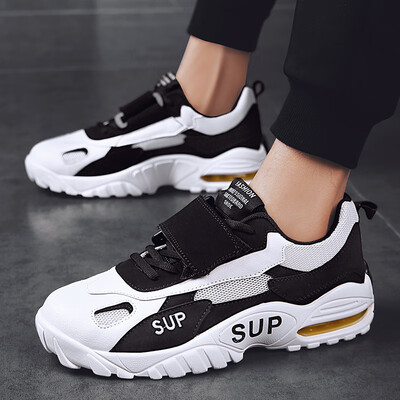 

Outdoor mens sports&leisure running tide shoes Korean version of the trend of wild student shoes increased shoes mens mesh