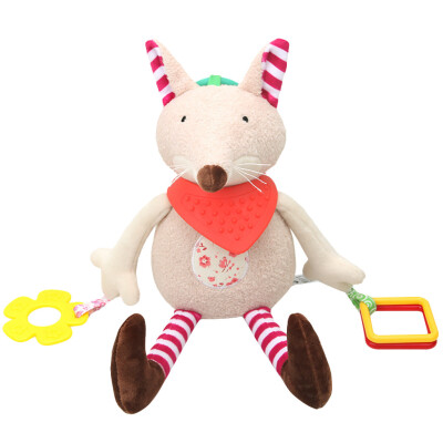 

Tailored Baby Infant Rattles Plush With Teether Cute Animal Hanging Bell Play Toys Doll