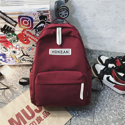 

Insfeng schoolbag female Korean version University Student Backpack