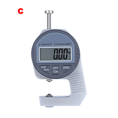 

〖Follure〗Digital Thickness Gauge 0-127mm Digital Display Stainless Steel All Metal
