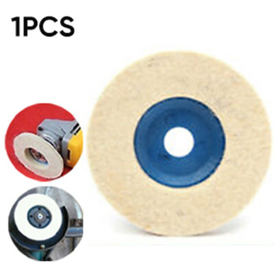 

1x 100mm 4inch Wool Felt Buffing Wheel Polishing Disc Pad For Angle Grinder Tool